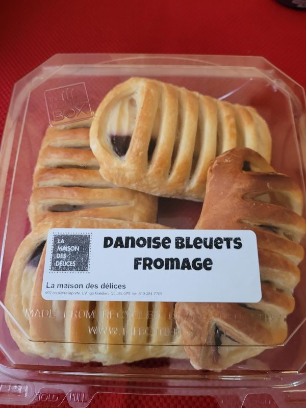 Danoises  bleuets fromage